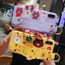 Load image into Gallery viewer, Cute Cartoon Bear Rabbit phone case