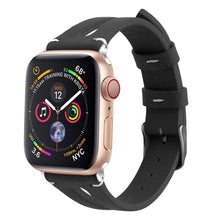 Load image into Gallery viewer, Leather Watch Strap For Apple Watch