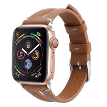 Load image into Gallery viewer, Leather Watch Strap For Apple Watch