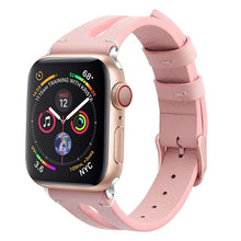 Load image into Gallery viewer, Leather Watch Strap For Apple Watch