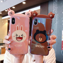 Load image into Gallery viewer, Cony rabbit bear Ryan phone Cases