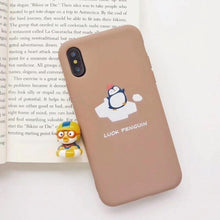 Load image into Gallery viewer, Cute North Pole penguin phone Case